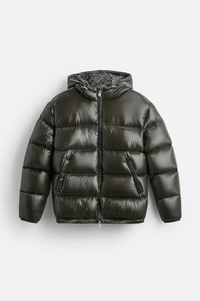 Obsidian Aether Puffer Jacket – Full Sleeve