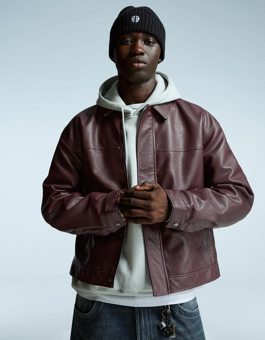 Obsidian Classic Leather Jacket