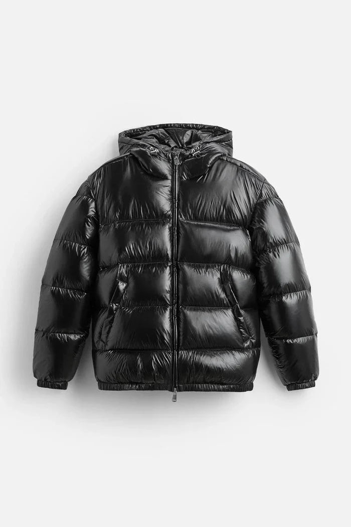 Obsidian Aether Puffer Jacket – Full Sleeve
