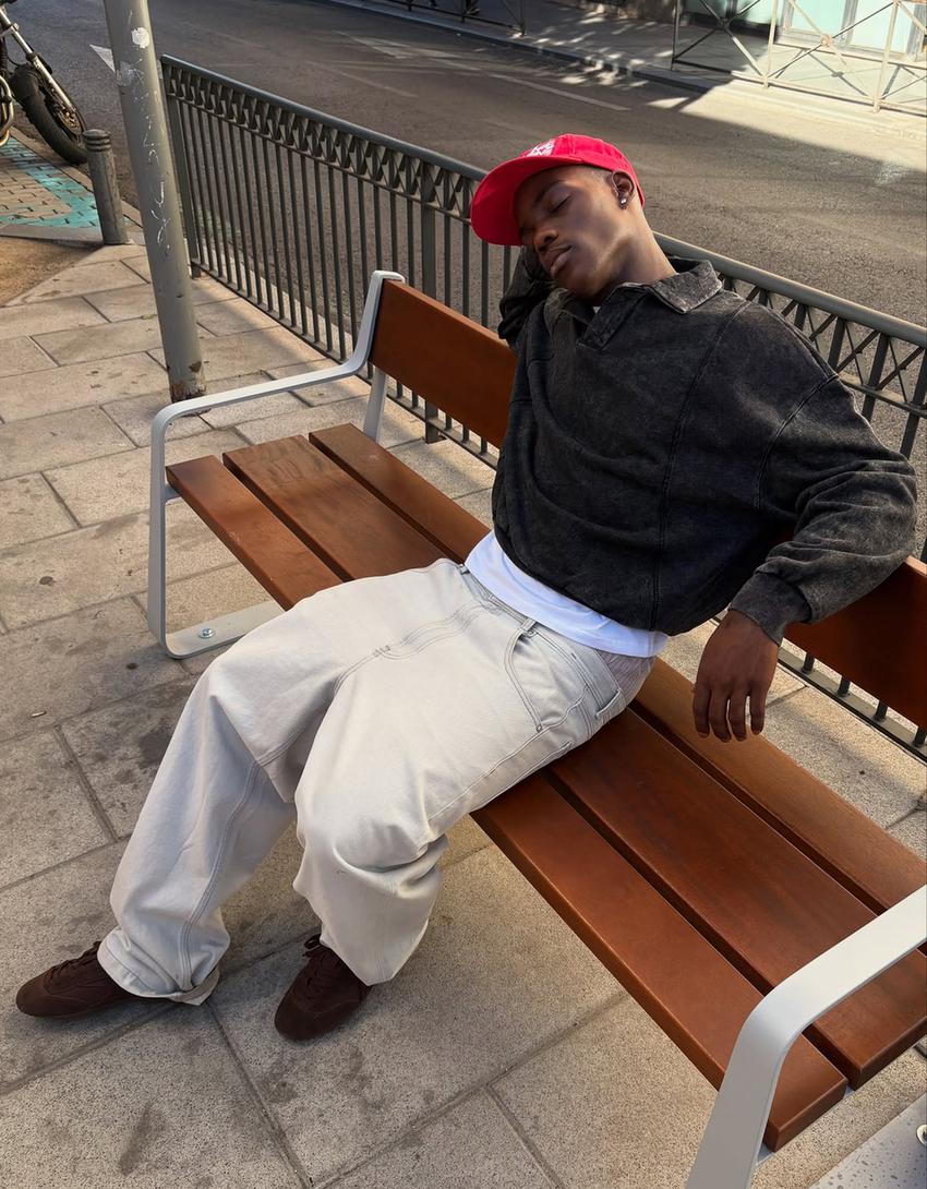 Obsidian Axis Denim – Wide Straight Fit