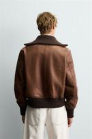 Obsidian Heritage Bomber Jacket – Vintage Lederoptik