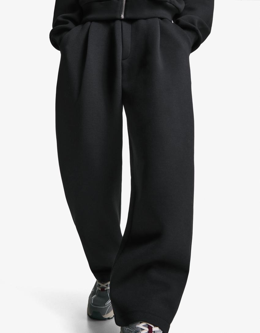 Obsidian Lumen Sweatpants – Wide Straight Fit