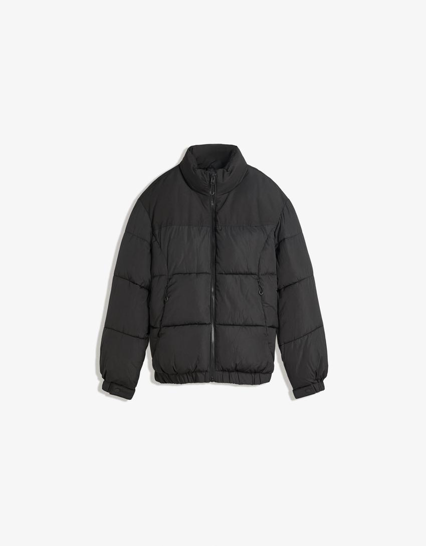 Obsidian Terra Puffer Jacket – Full Sleeve
