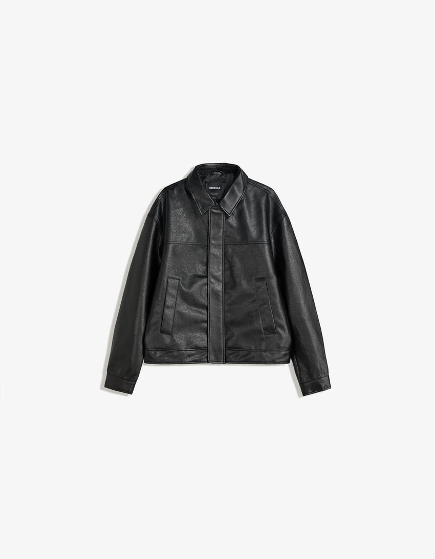 Obsidian Classic Leather Jacket