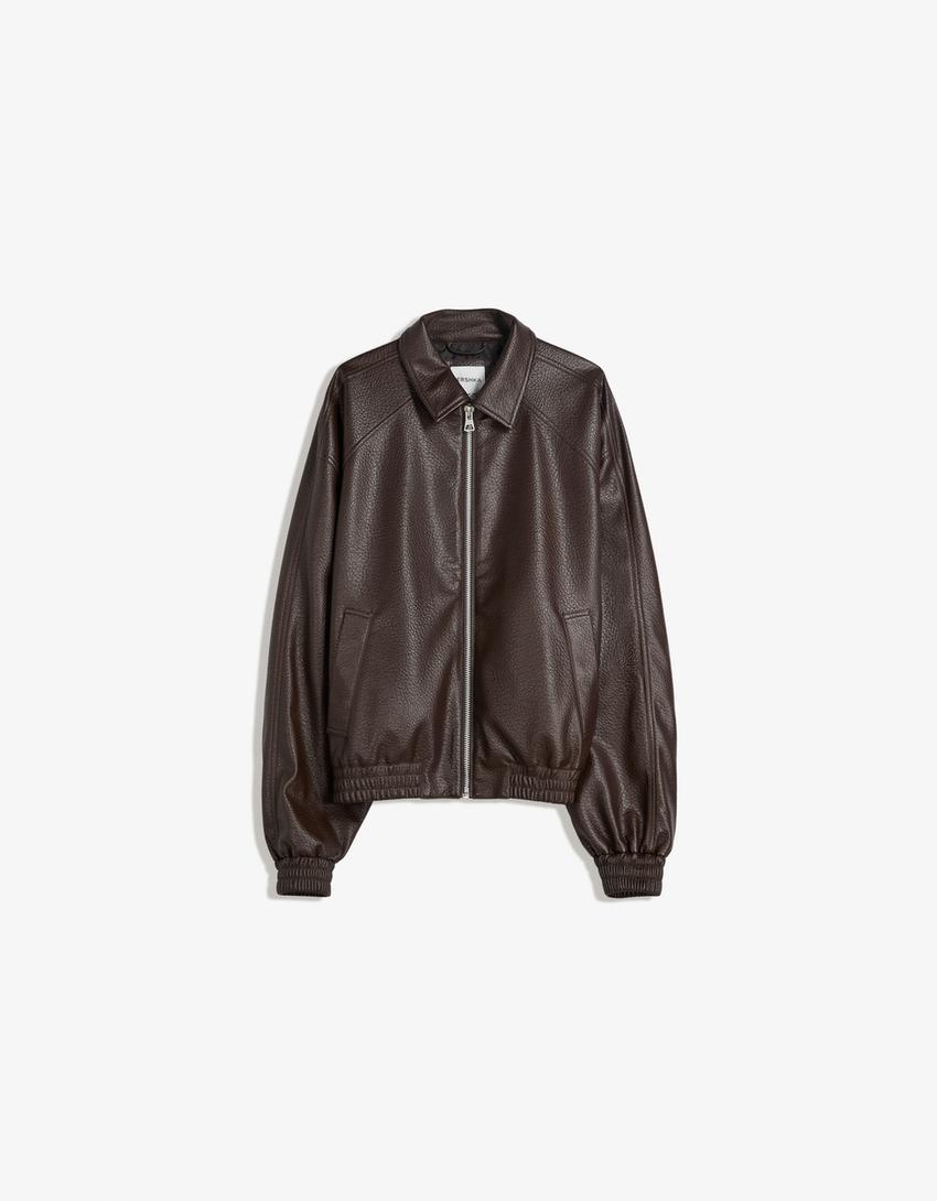Obsidian Classic Leather Jacket