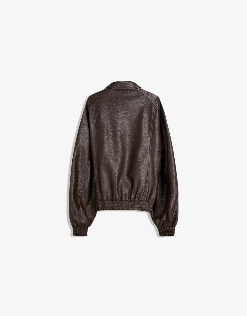 Obsidian Classic Leather Jacket